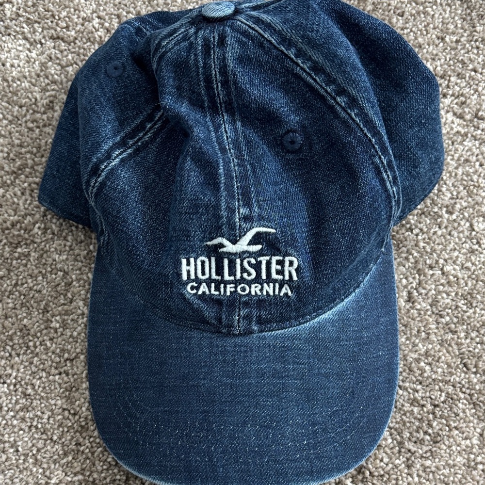 Hollister Dark Blue Denim Hat